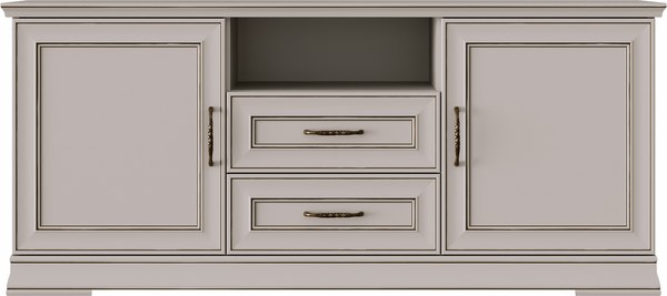 Тумба Black Red White Florencia RTV2D2S