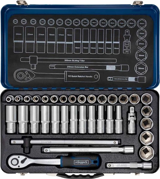 Универсальный набор инструментов Scheppach Sch-4362M