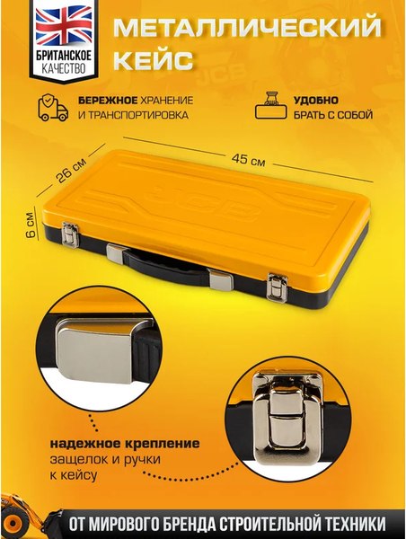 Универсальный набор инструментов JCB 4362M