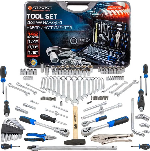 Универсальный набор инструментов Forsage F-41421-5 SM