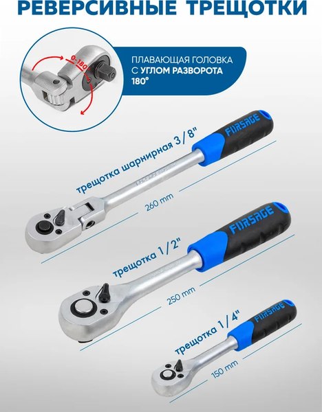 Универсальный набор инструментов Forsage F-41421-5 SM