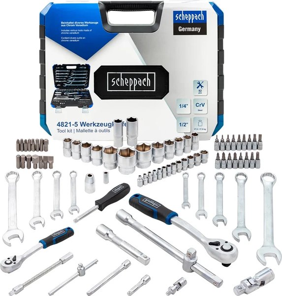 Универсальный набор инструментов Scheppach Sch-4821-5 - фото