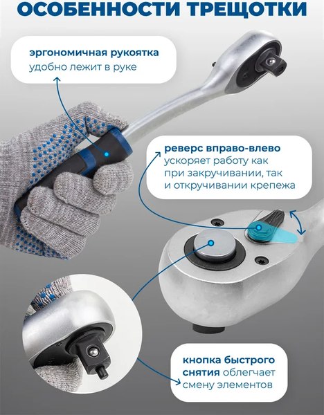 Универсальный набор инструментов Scheppach Sch-4821-5DS