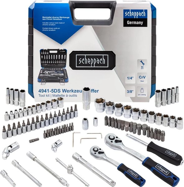 Универсальный набор инструментов Scheppach Sch-4941-5DS - фото