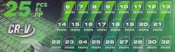 Набор ключей RockForce RF-5261P Premium