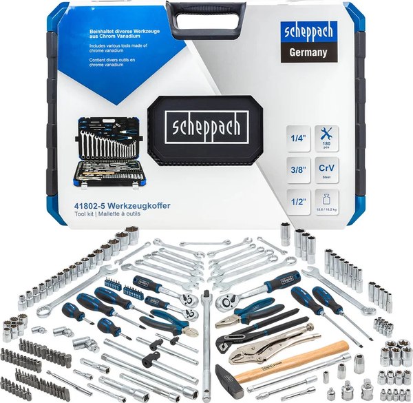Универсальный набор инструментов Scheppach Sch-41802-5 - фото