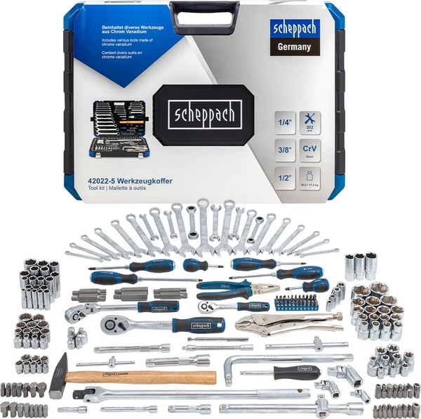 Универсальный набор инструментов Scheppach Sch-42022-5 - фото