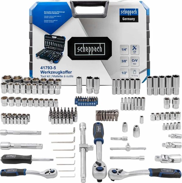 Универсальный набор инструментов Scheppach Sch-41793-5 - фото