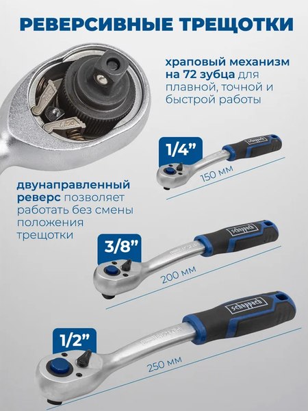 Универсальный набор инструментов Scheppach Sch-41793-5