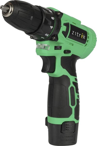 Аккумуляторная дрель-шуруповерт Zitrek Green 12-Li Plus / 083-1114