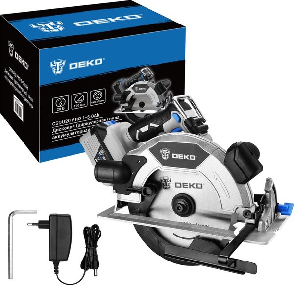 Дисковая пила Deko CSDU20 Pro / 083-1105 - фото