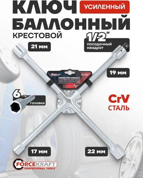 Гаечный ключ ForceKraft FK-681B450