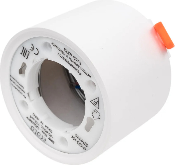 Точечный светильник Ecola GX53 SP5375 / SR535WECB - фото