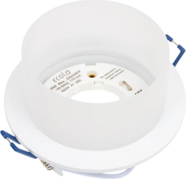 Точечный светильник Ecola GX53 H4 SP5371 / SR531WECB