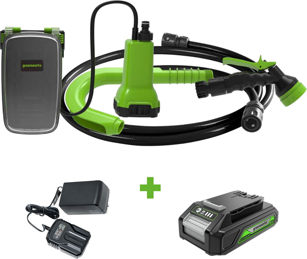 Садовый насос Greenworks G24SWP / 3401007UA