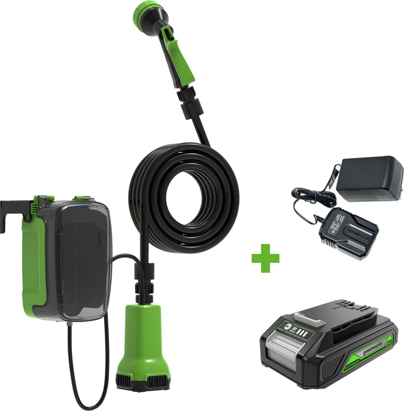 Садовый насос Greenworks G24SWP / 3401007UA