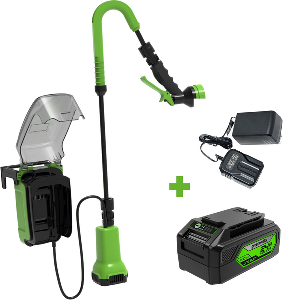 Садовый насос Greenworks G24SWP 24V / 3401007UB