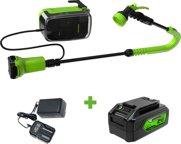 Садовый насос Greenworks G24SWP 24V / 3401007UB