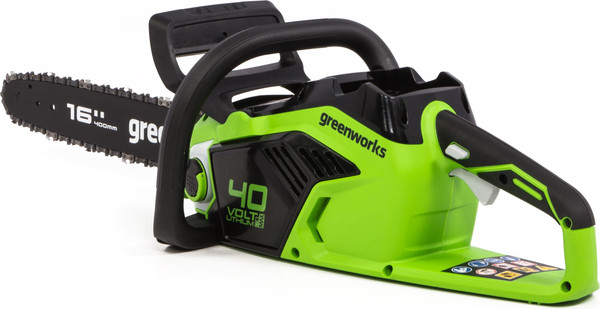 Пила цепная аккумуляторная Greenworks GD40CS18 / 2005807UG