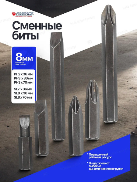 Отвертка Forsage 60 950 / F-5064E