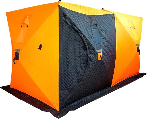 Палатка Ex-Pro Winter 2 / 7EXW2BO (черный/оранжевый) - фото