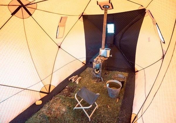 Палатка Ex-Pro Winter 2 / 7EXW2BO (черный/оранжевый)