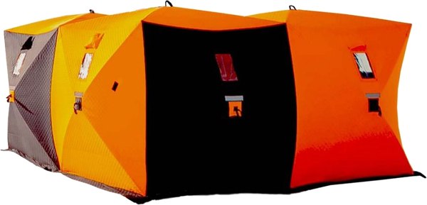 Палатка Ex-Pro Winter 4 / 7EXW4BO (черный/оранжевый) - фото