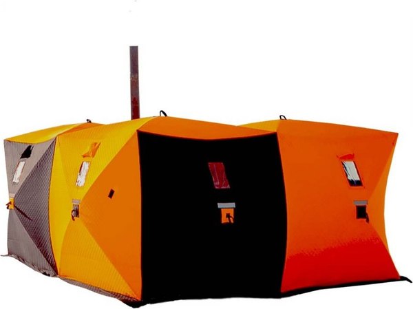 Палатка Ex-Pro Winter 4 / 7EXW4BO (черный/оранжевый)