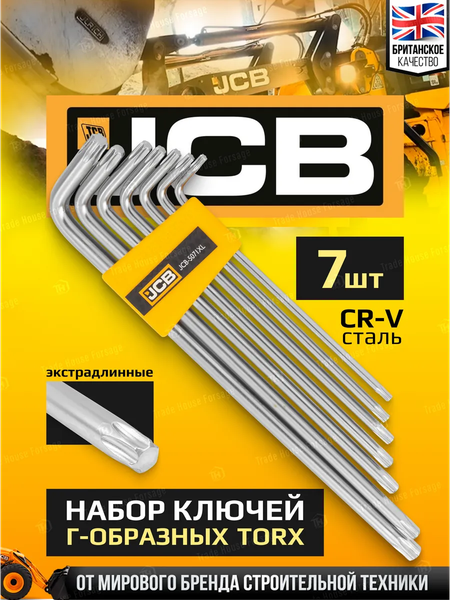 Набор ключей JCB 60 965 / JCB-5071XL