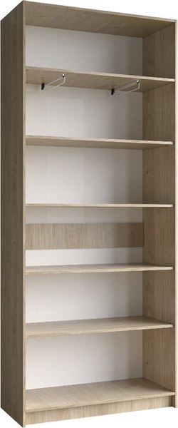 Шкаф-гармошка Евва Лайн ЛН-2D.450.01(2Z/2Z)