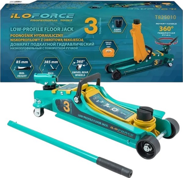 Подкатной домкрат ILOforce IF-T825010 - фото