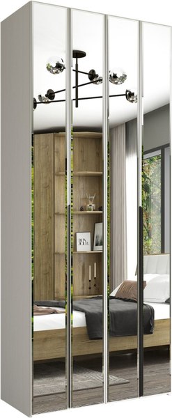 Шкаф-гармошка Евва Лайн ЛН-2D.450.01(2Z/2Z) - фото