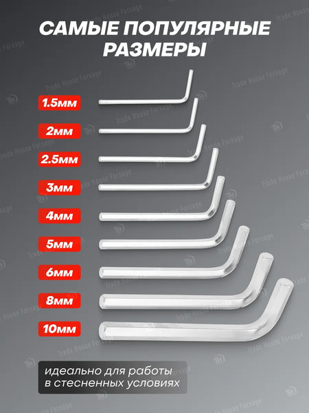 Набор ключей Yataforce YF-5102