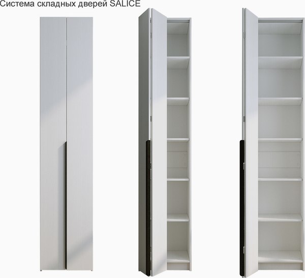 Шкаф-гармошка Евва Лайн ЛН-1D.560.01(0Z)