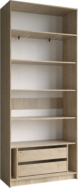 Шкаф-гармошка Евва Лайн ЛН-2D.450.03(0Z/0Z)