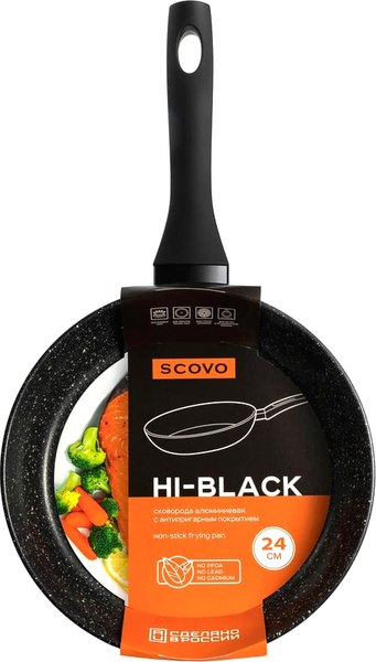 Сковорода Scovo Hi-Black HB-003