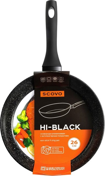 Сковорода Scovo Hi-Black HB-004