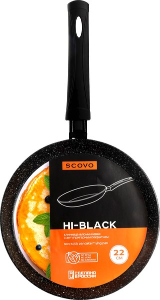 Блинная сковорода Scovo Hi-Black HB-039