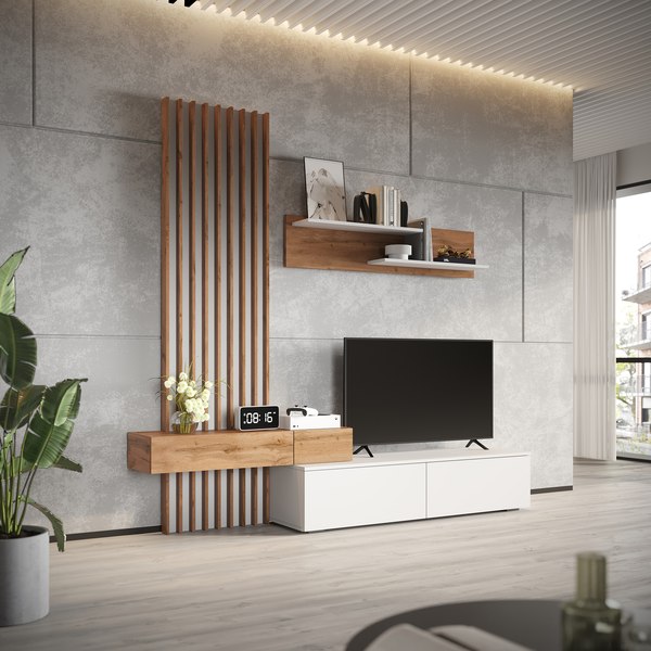 Стенка Империал Риана Вайт 2.07м