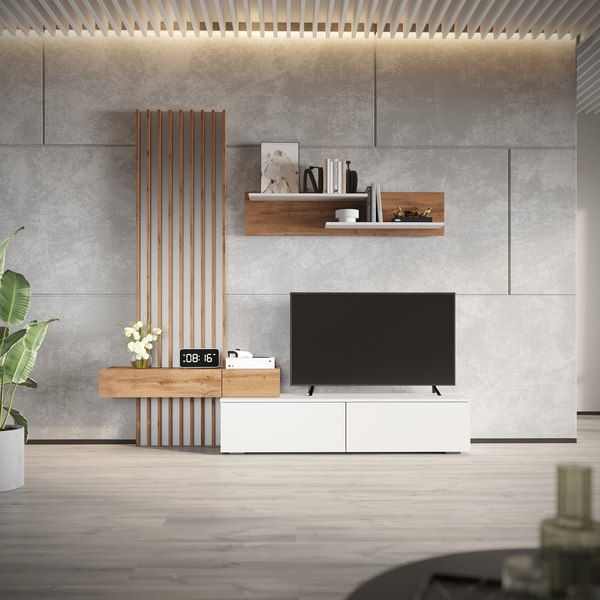 Стенка Империал Риана Вайт 2.07м