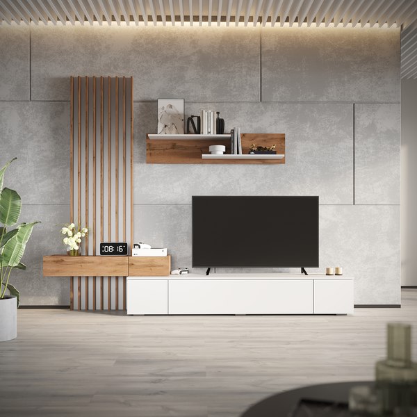 Стенка Империал Риана Вайт 2.5м