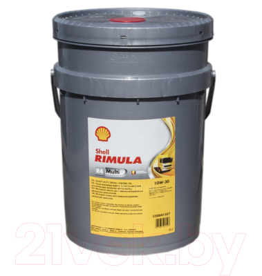 Моторное масло Shell Rimula R4 Multi 10W30 - фото