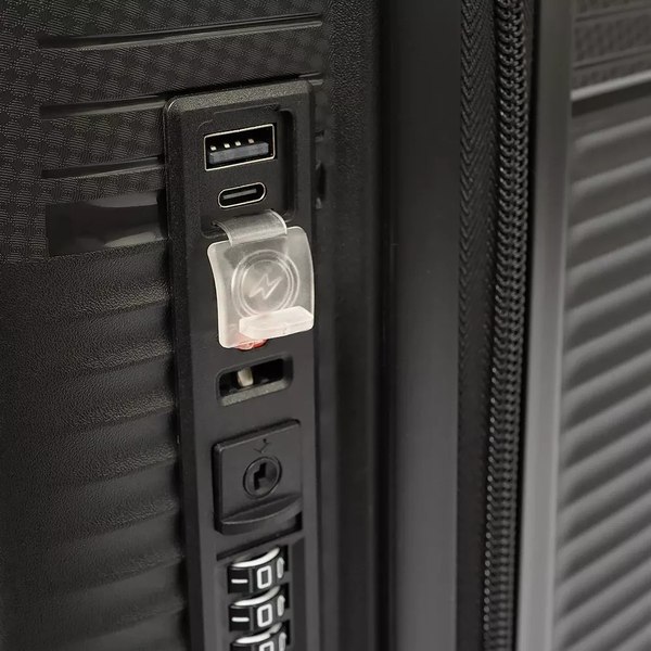 Чемодан на колесах Francesco Molinary 344-012/2-20BLK