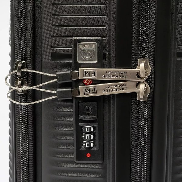 Чемодан на колесах Francesco Molinary 344-012/2-20BLK