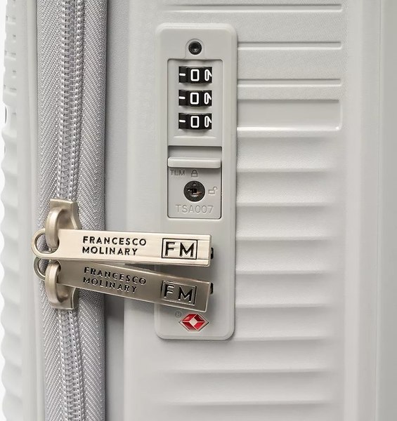 Чемодан на колесах Francesco Molinary 344-012/2-24SLV