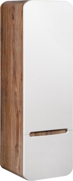 Шкаф-полупенал для ванной Runo Ницца 35 правый