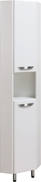 Шкаф-пенал для ванной Runo 30 угловой - фото