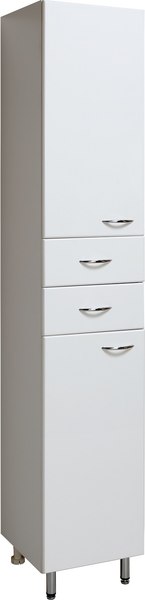 Шкаф-пенал для ванной Runo 35 левый - фото