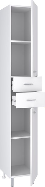 Шкаф-пенал для ванной Runo 40 правый