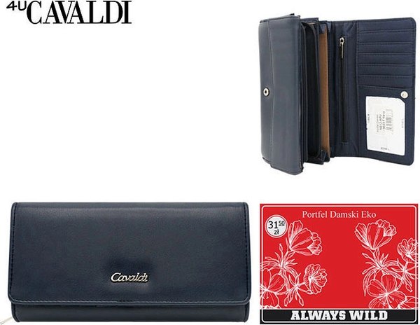 Портмоне Cedar 4U Cavaldi / N012-APU-BL